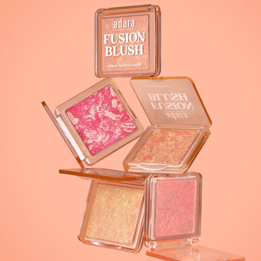 Rubor Marmoleado Fusion Blush Adara Cosméticos