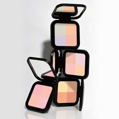 Polvo Compacto Neutralizante Set & Correct Adara Cosmeticos