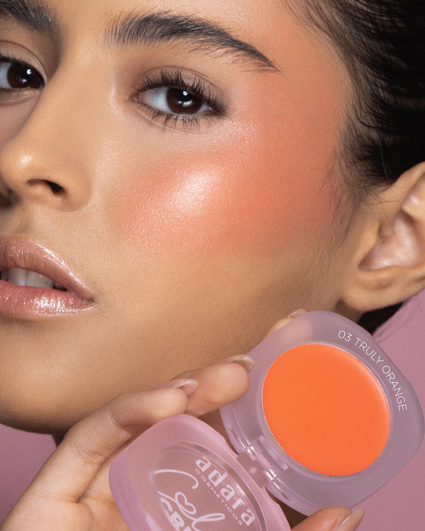 Rubor en crema Color Crush Cream Adara Cosmeticos