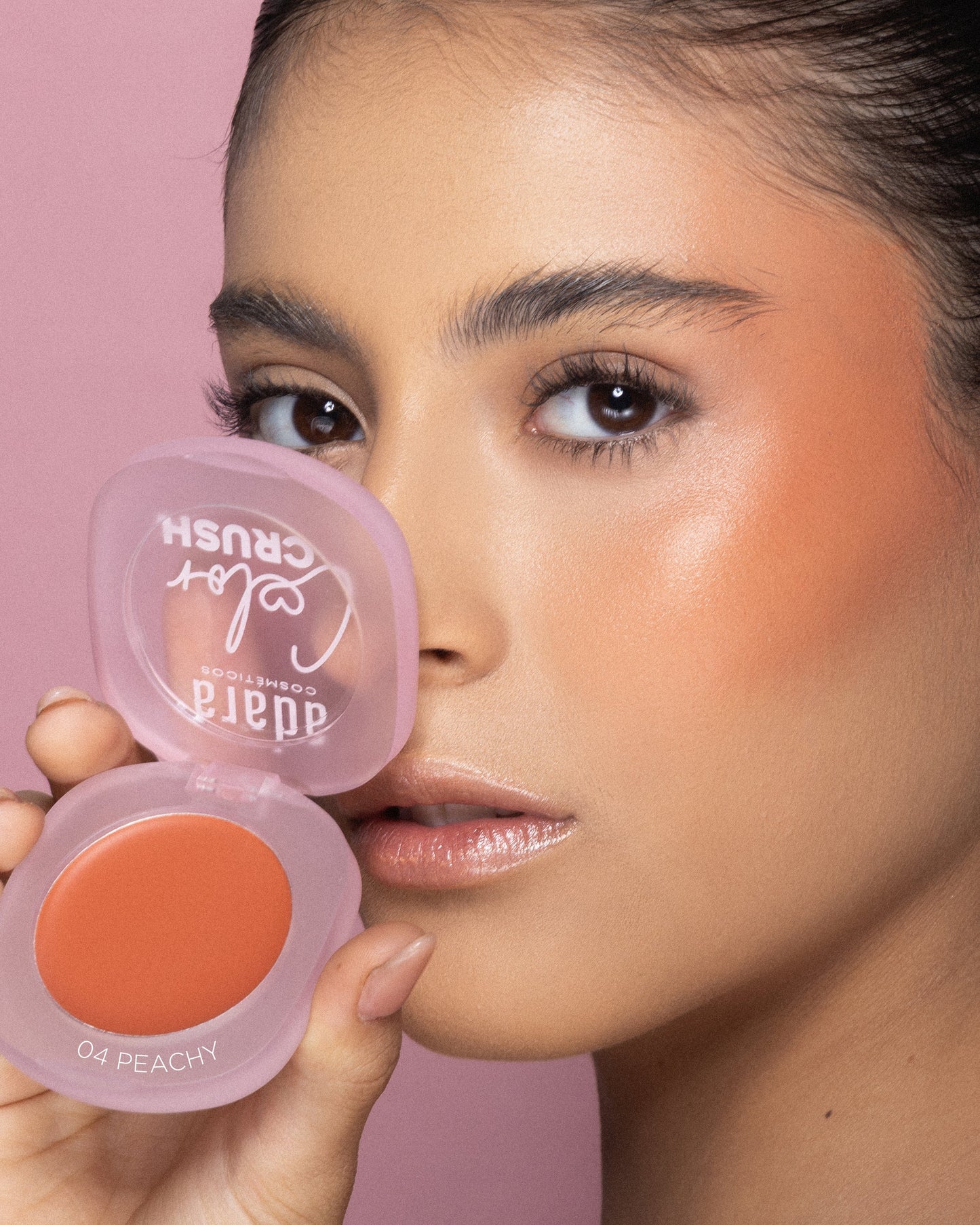 Rubor en crema Color Crush Cream Adara Cosmeticos