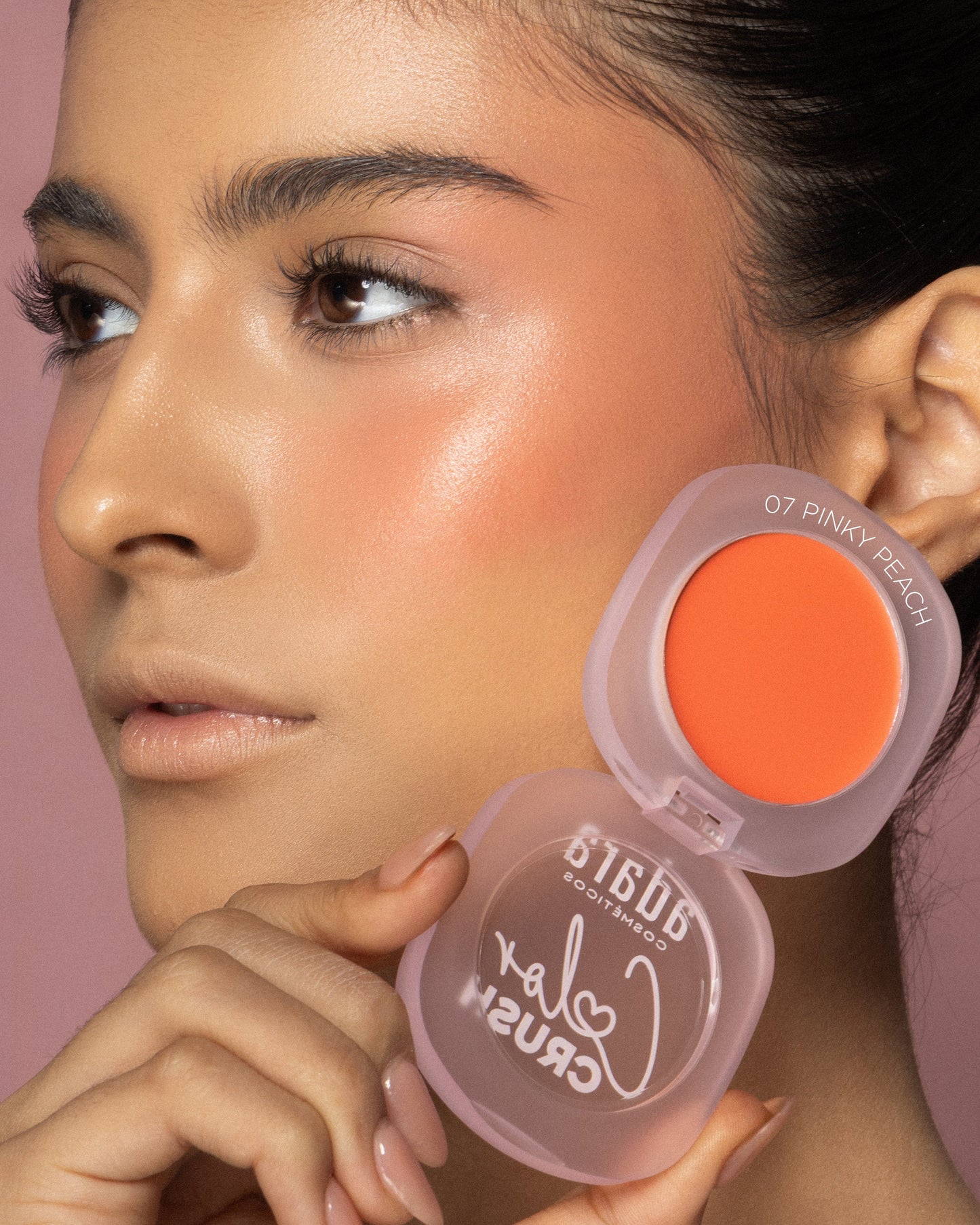 Rubor en crema Color Crush Cream Adara Cosmeticos