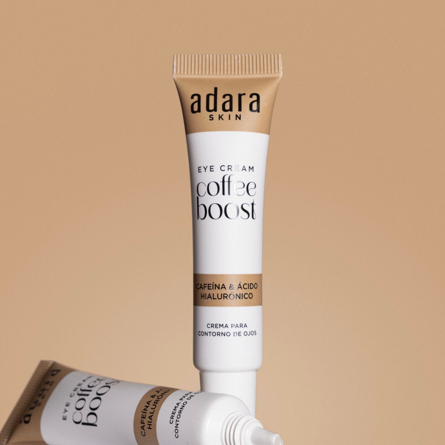 Crema contorno de ojos con Cafeina y Acido Hialuronico Adara Cosmeticos