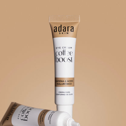 Crema contorno de ojos con Cafeina y Acido Hialuronico Adara Cosmeticos