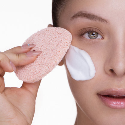 Esponja exfoliadora para rostro Adara Cosmeticos