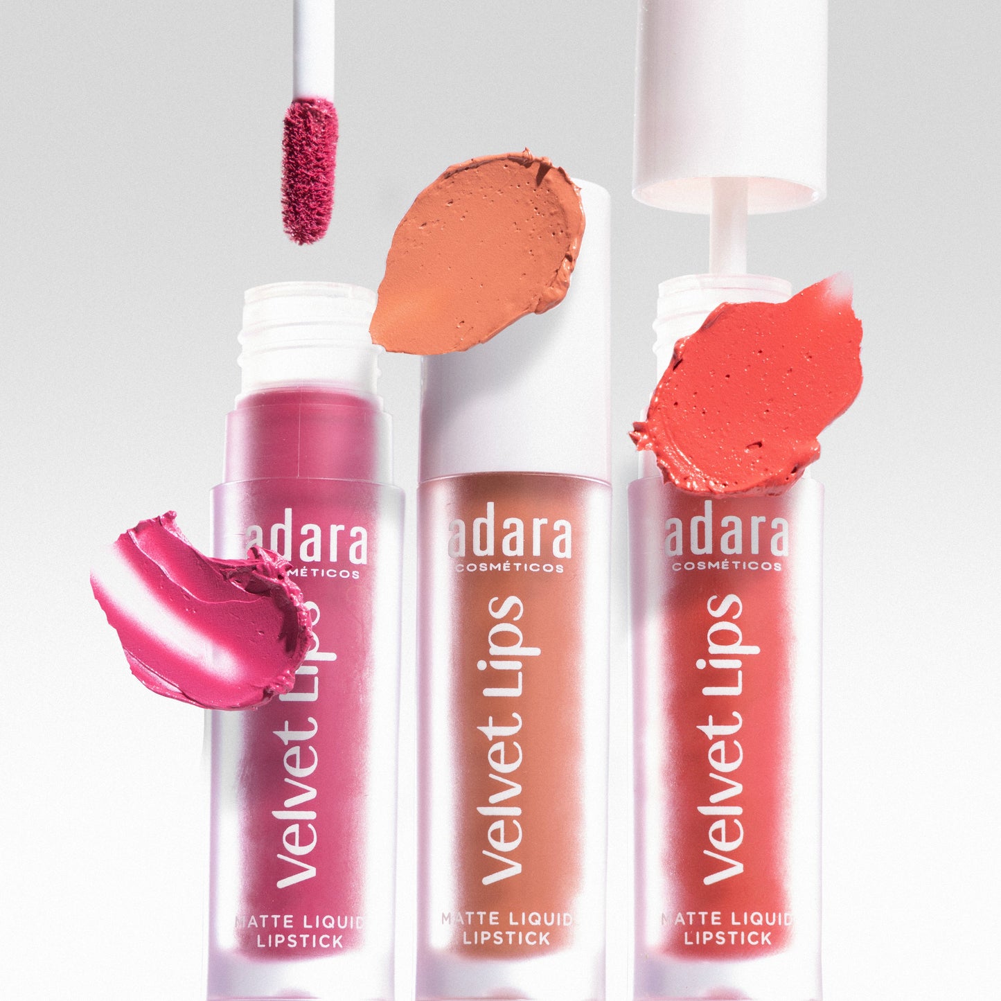 Labial liquido Velvet Lips Matte Adara CosmeticosVELVET LIPS