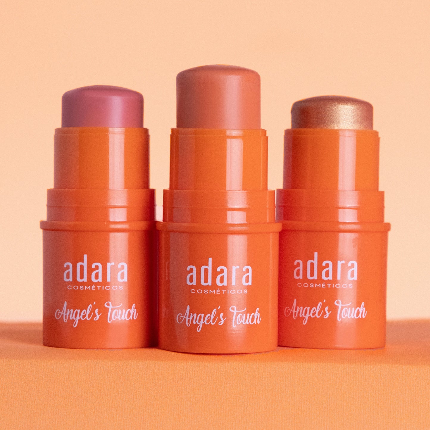 Rubor en barra Angels Touch Adara Cosmeticos