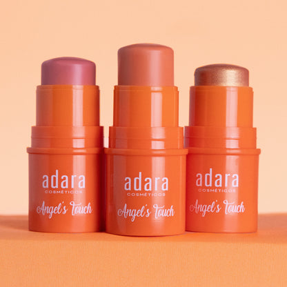 Rubor en barra Angels Touch Adara Cosmeticos