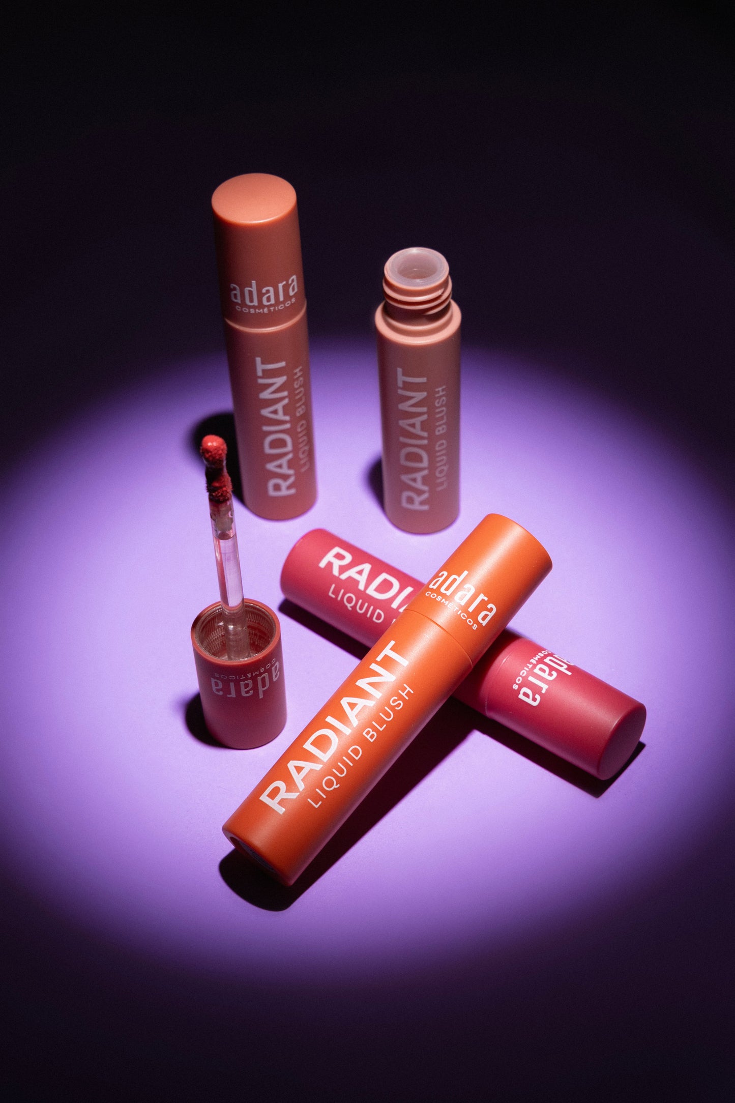 Rubor Liquido Radiant Adara Cosmeticos