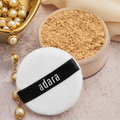 Polvo Fijador Traslucido Suelto Adara Cosmeticos