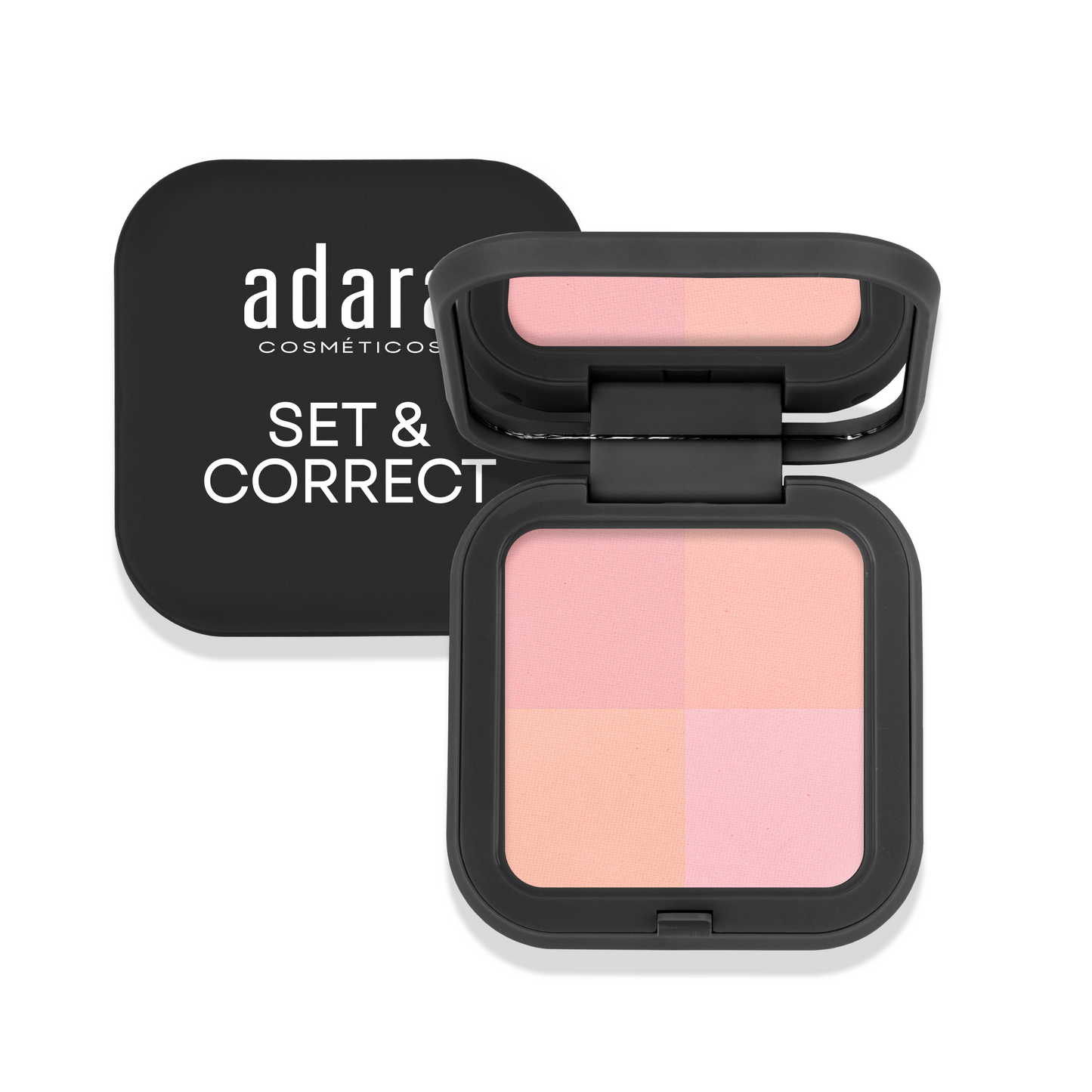 Polvo Compacto Neutralizante Set & Correct Adara Cosmeticos