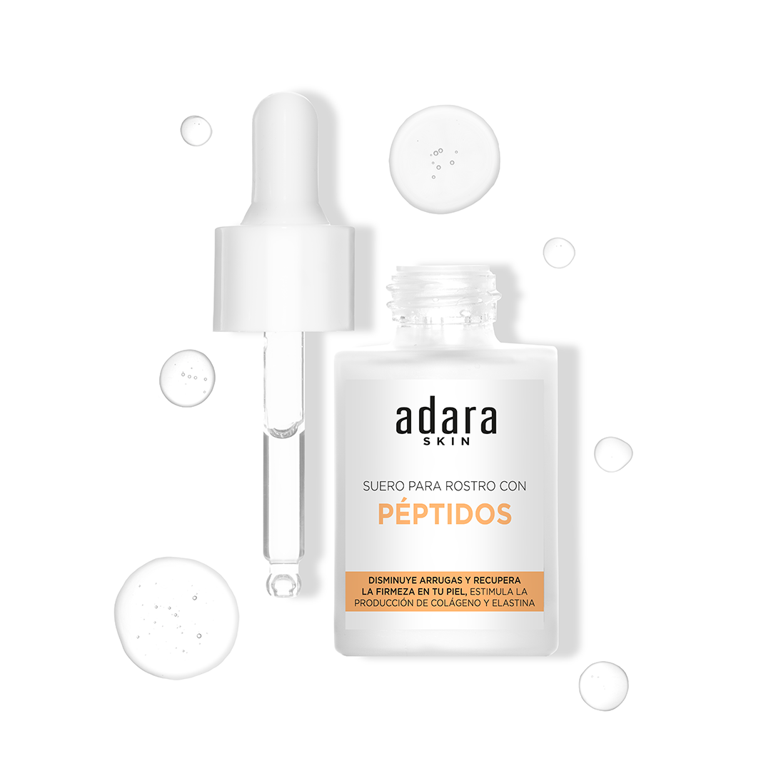 Serum (Suero) Facial con Peptidos Adara Cosmeticos