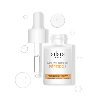 Serum (Suero) Facial con Peptidos Adara Cosmeticos