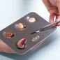 Paleta Mezcladora Metálica con Espátula 01 Adara Cosméticos