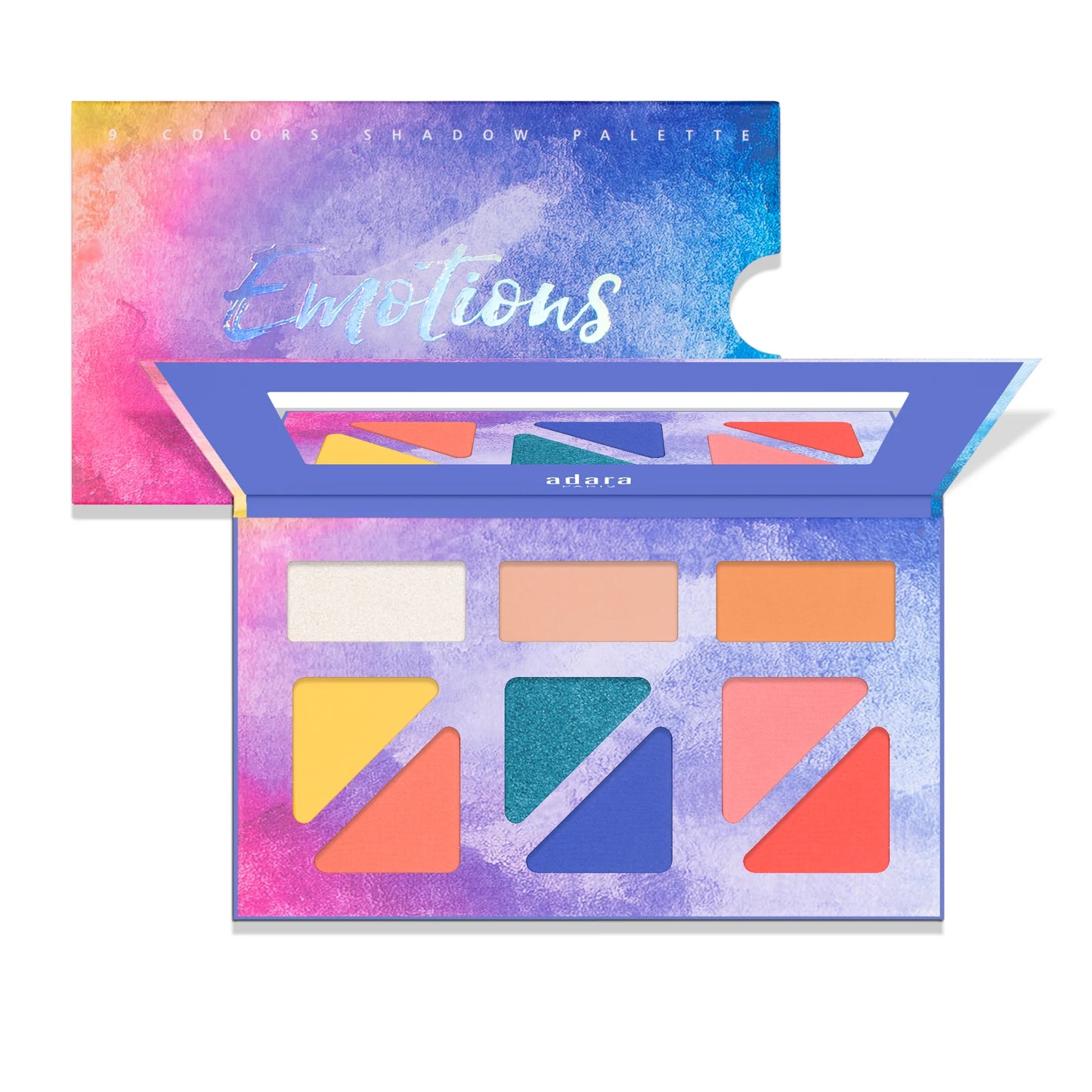 Sombra 9 Tonos Adara Cosmeticos