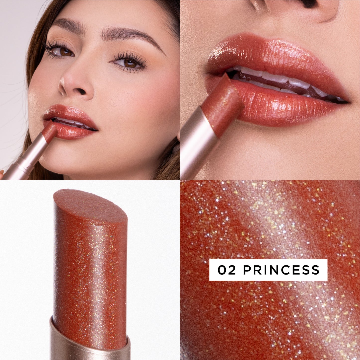 Balsamo con Color y Brillo Lady Kiss Adara Cosmeticos