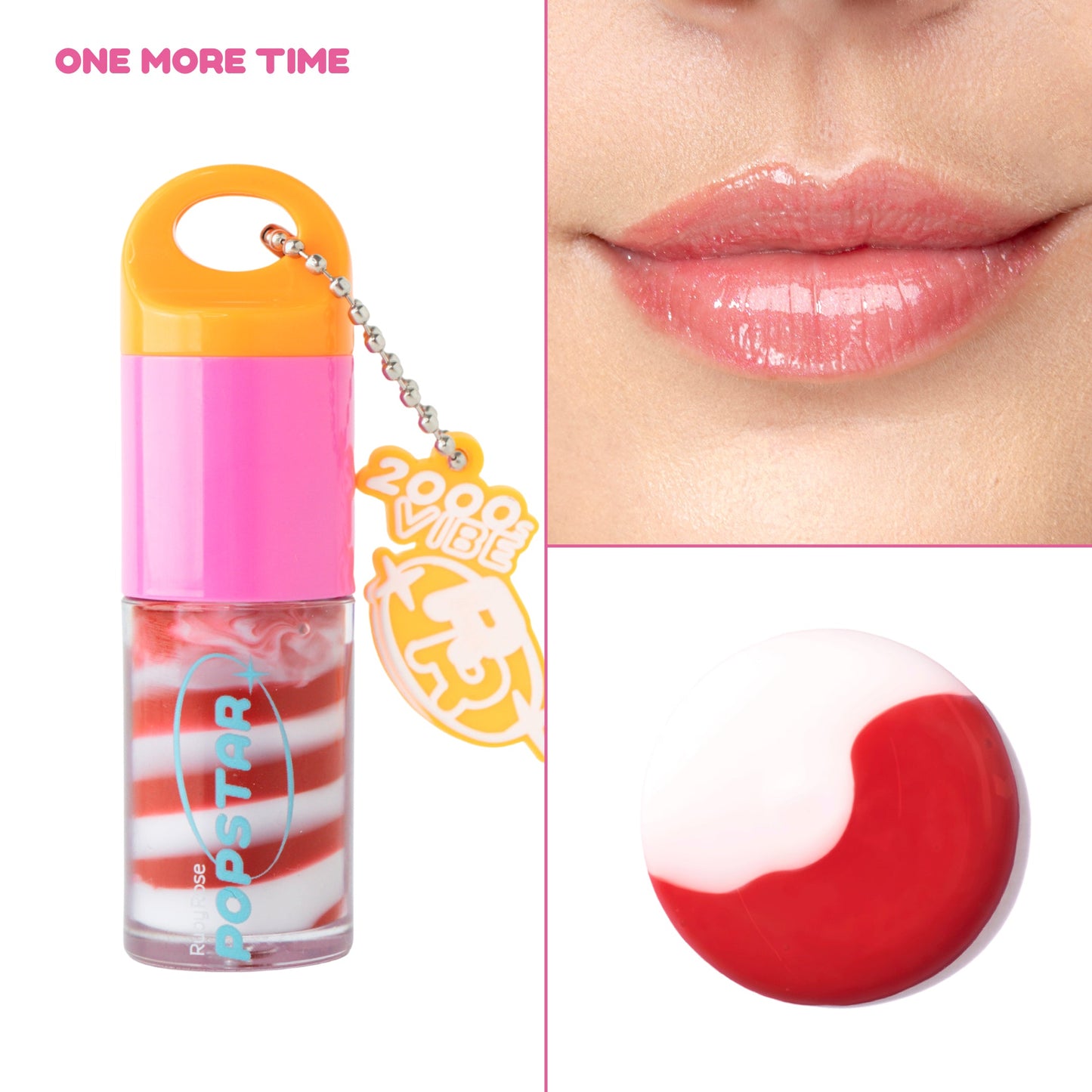 Lip Gloss con color Party Time Ruby Rose