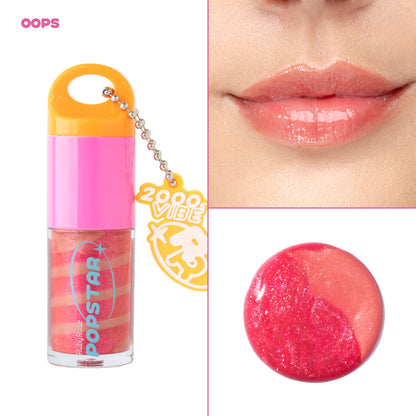 Lip Gloss con color Party Time Ruby Rose