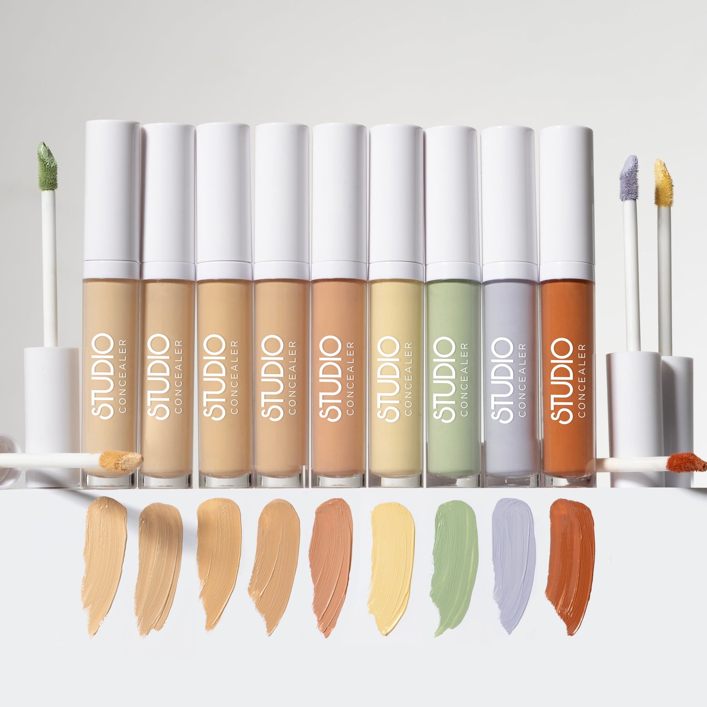 Corrector liquido Hidratante Studio Concealer Adara Cosmeticos